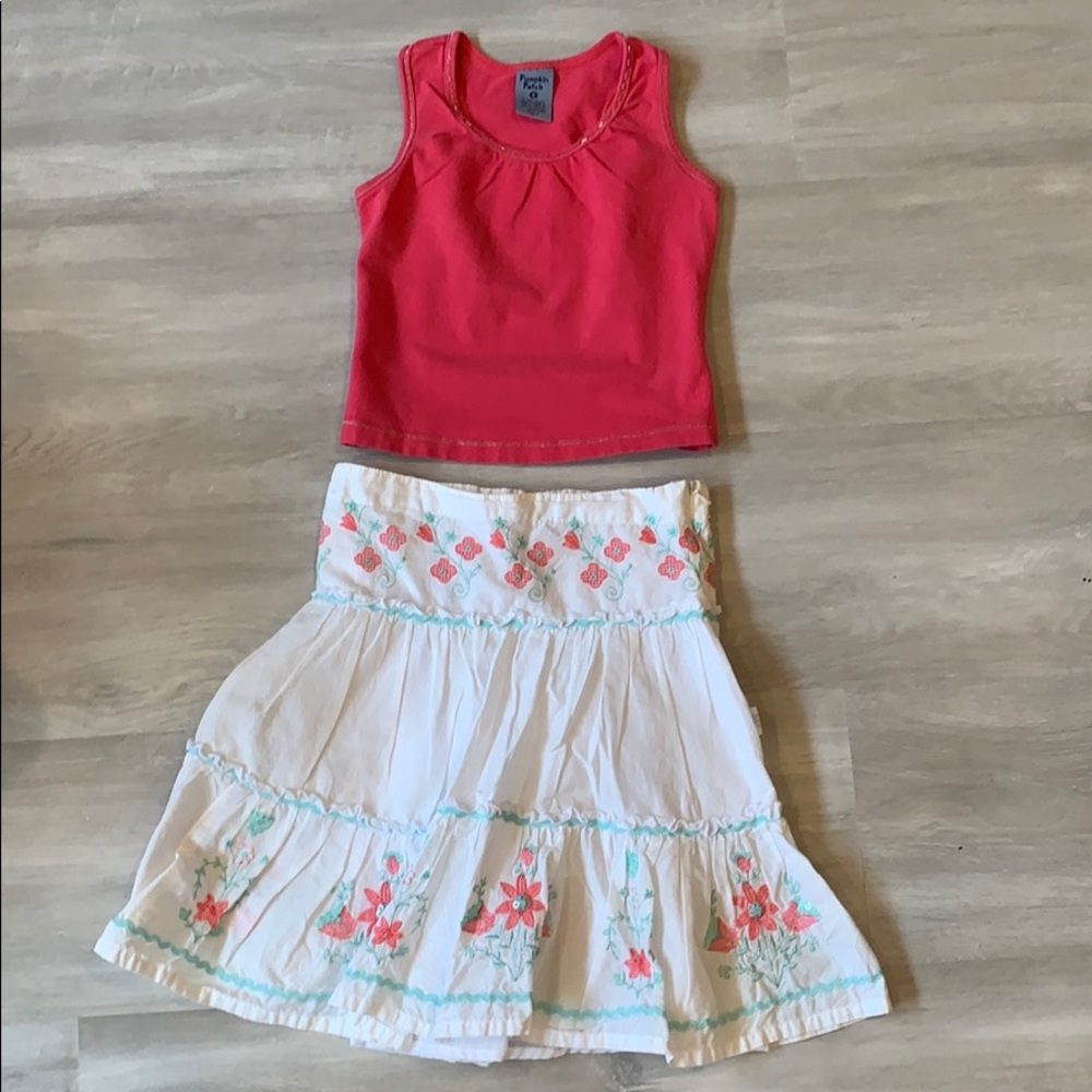 Pumpkin Patch 2 pc outfit size 4
